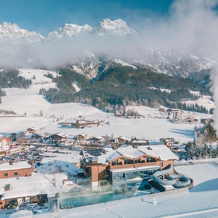 Hotel Riederalm Leogang Exterior foto