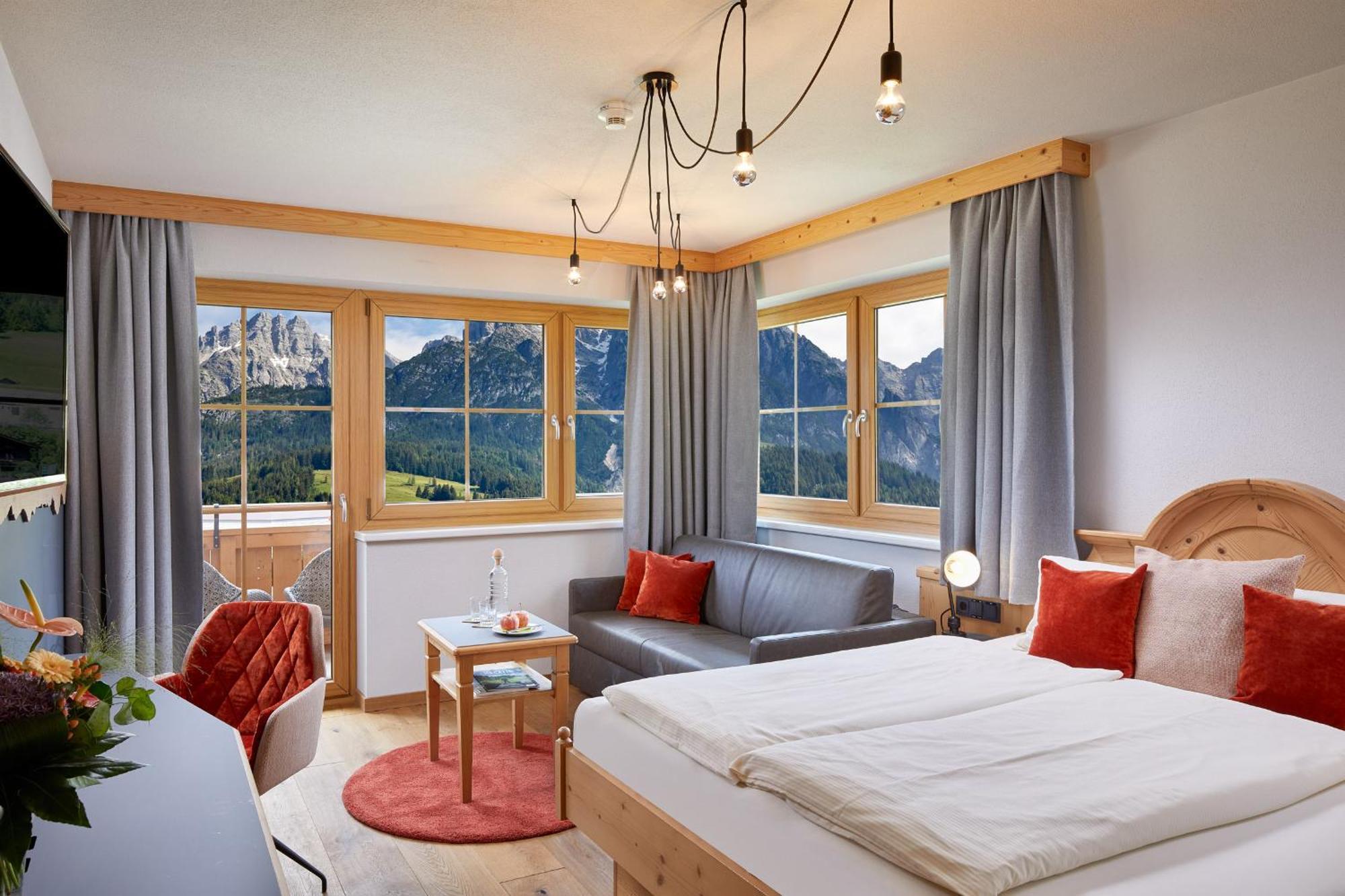 Hotel Riederalm Leogang Exterior foto
