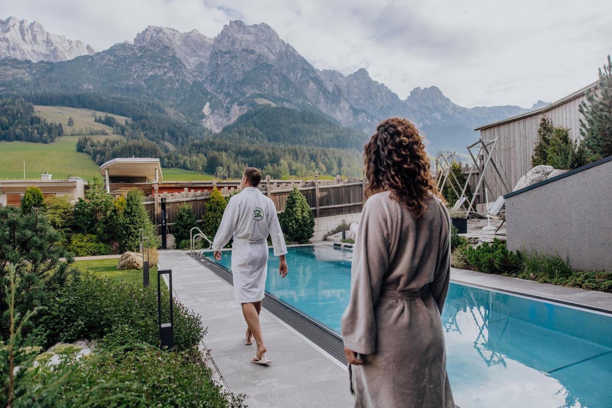Hotel Riederalm Leogang Exterior foto