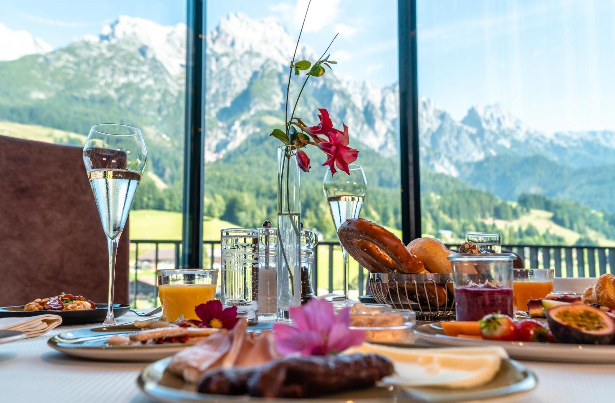 Hotel Riederalm Leogang Exterior foto