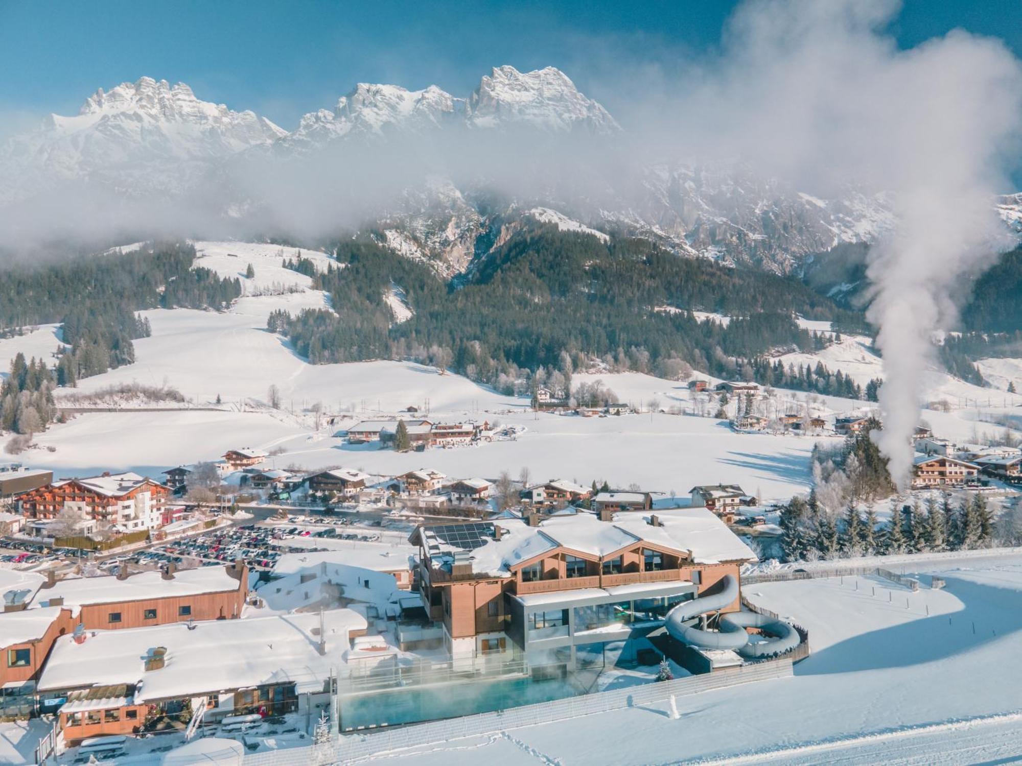 Hotel Riederalm Leogang Exterior foto