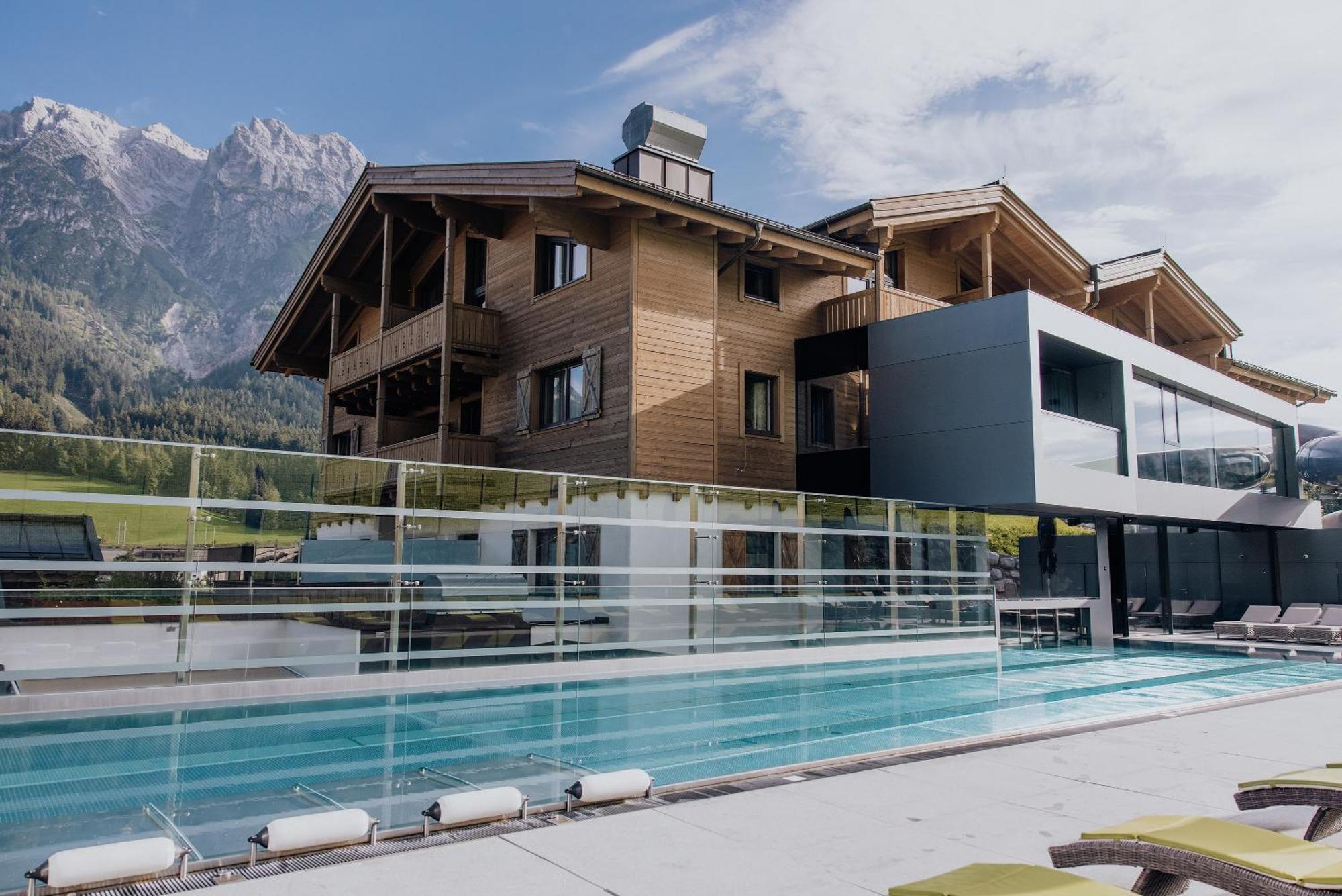 Hotel Riederalm Leogang Exterior foto