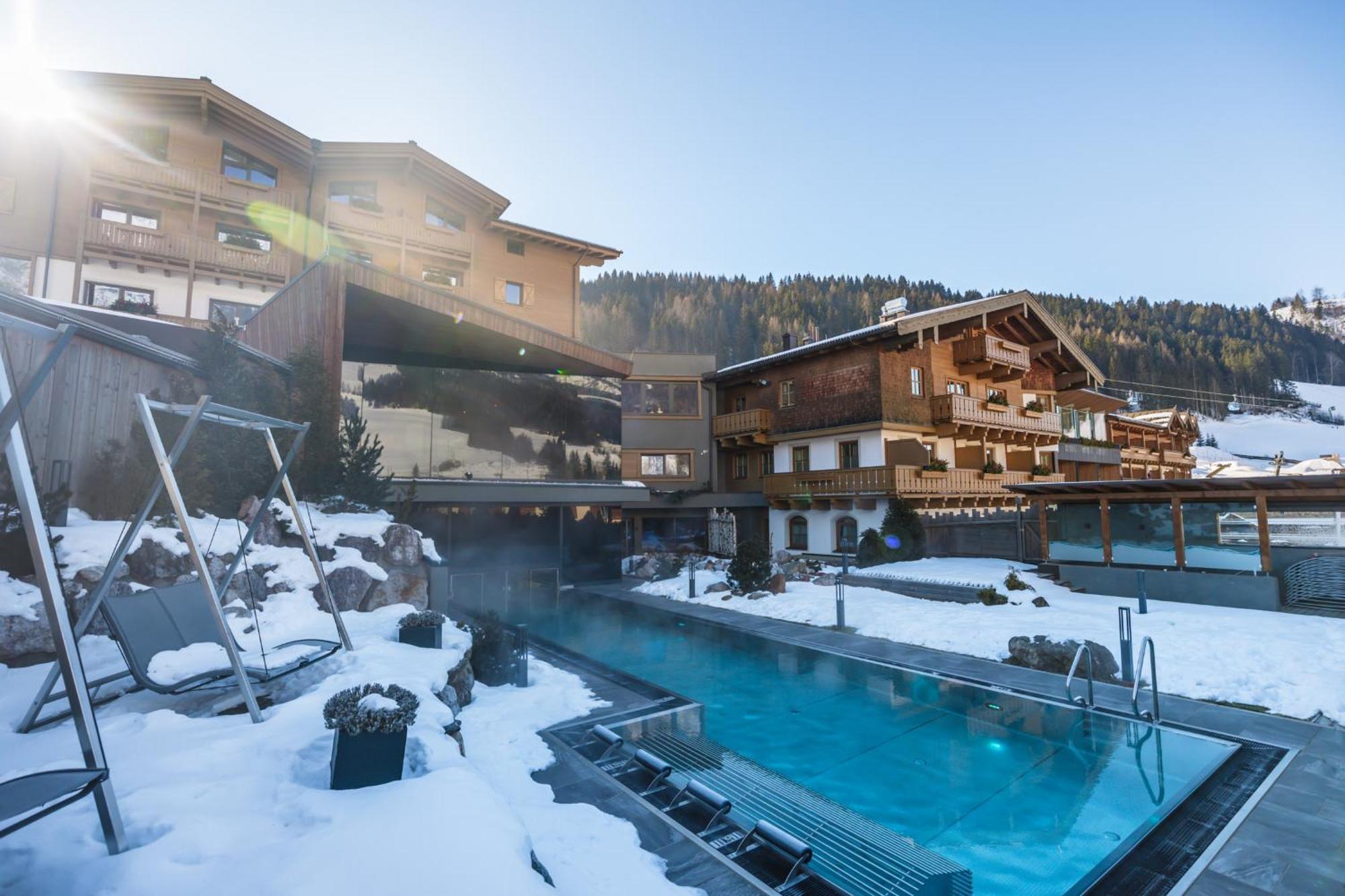 Hotel Riederalm Leogang Exterior foto
