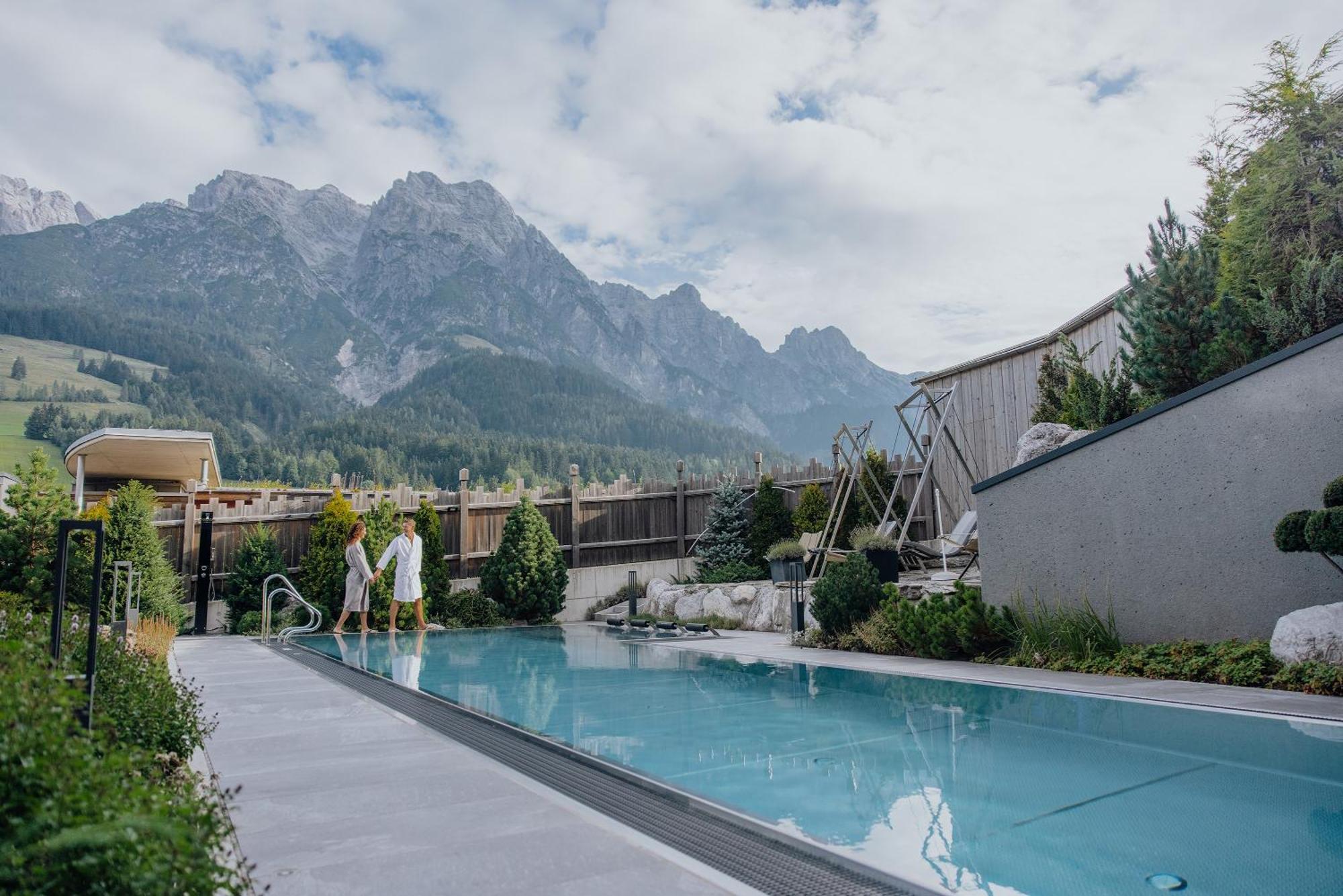 Hotel Riederalm Leogang Exterior foto