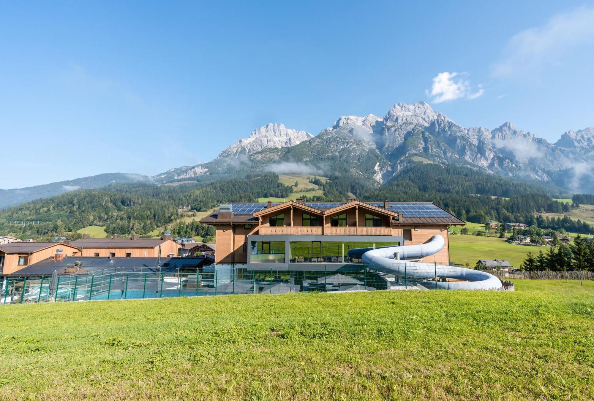 Hotel Riederalm Leogang Exterior foto