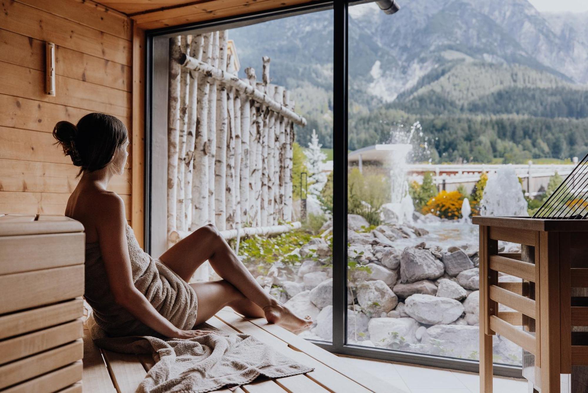 Hotel Riederalm Leogang Exterior foto